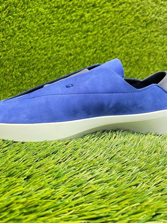 Wolf & Shepherd Cruise Ace Mens Size 11 Blue Gray Casual Leather Slip On Shoes main image 6